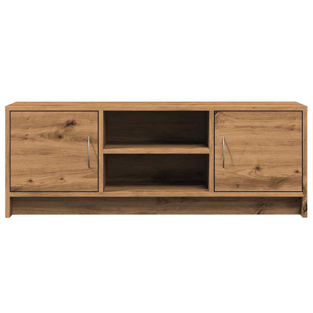 vidaXL Dulap TV, stejar artizanal, 102x30x37,5 cm, lemn prelucrat vidaXL Dulap TV, stejar artizanal, 102x30x37,5 cm, lemn prelucrat