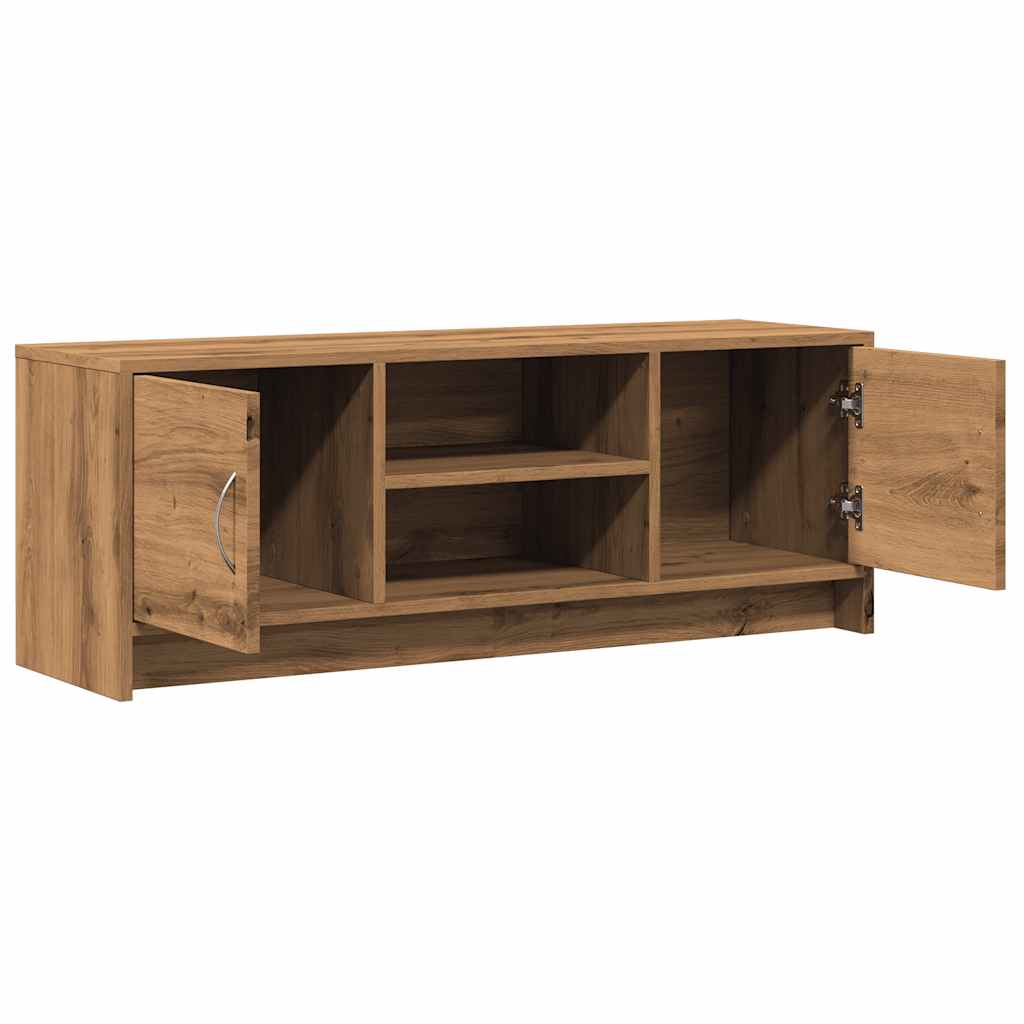 vidaXL Dulap TV, stejar artizanal, 102x30x37,5 cm, lemn prelucrat vidaXL Dulap TV, stejar artizanal, 102x30x37,5 cm, lemn prelucrat