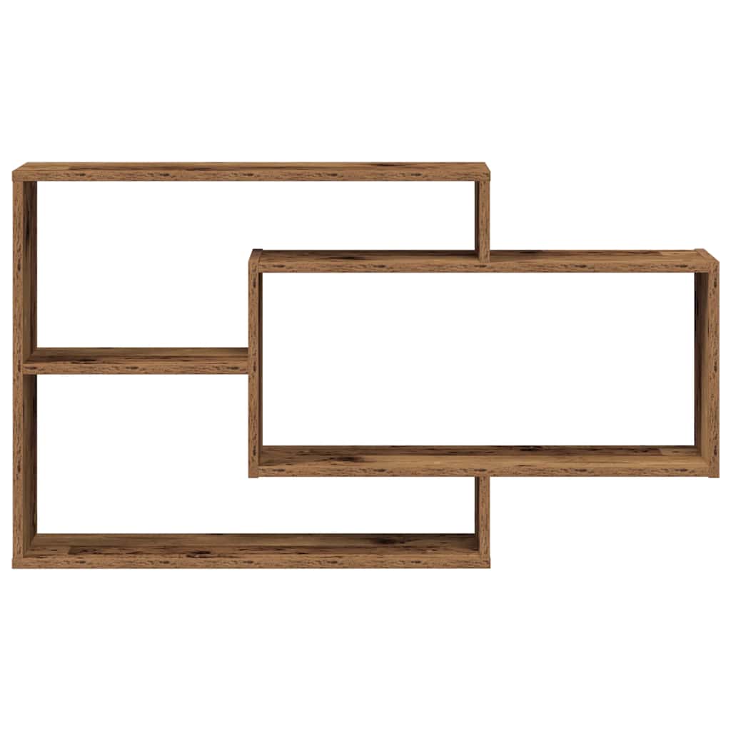 vidaXL Raft de perete, lemn vechi, 104x20x58,5 cm, lemn prelucrat vidaXL Raft de perete, lemn vechi, 104x20x58,5 cm, lemn prelucrat