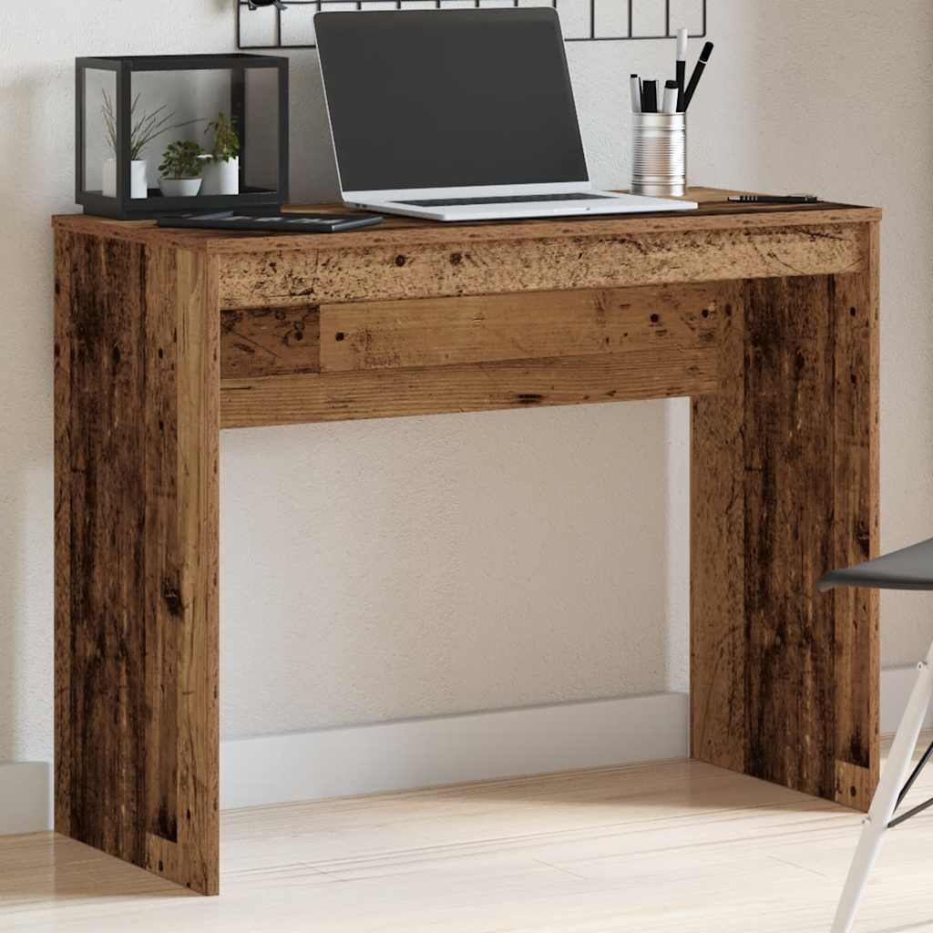 vidaXL Birou, Lemn vechi, 90x40x72 cm, lemn prelucrat