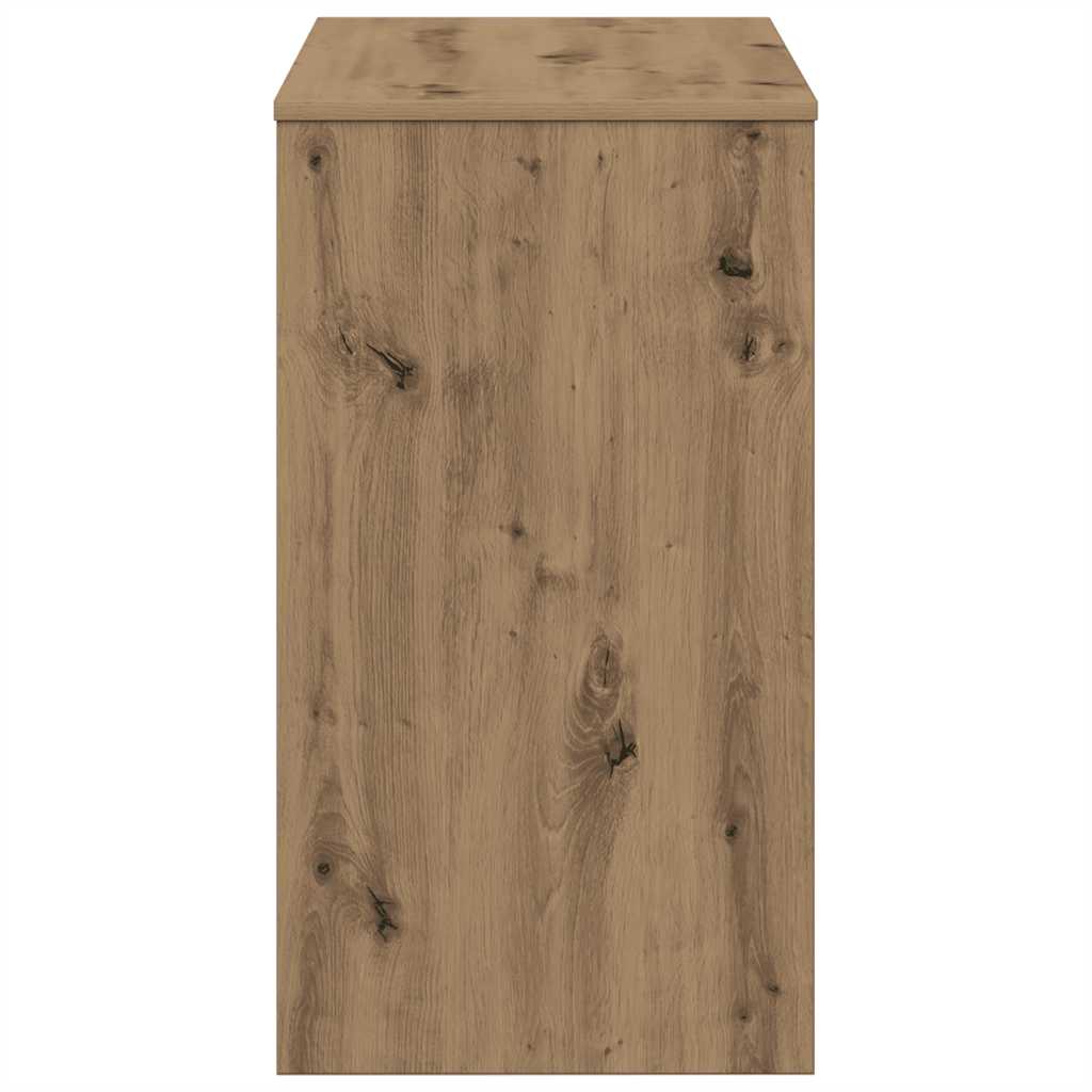 vidaXL Birou, stejar artizanal, 90x40x72 cm, lemn prelucrat