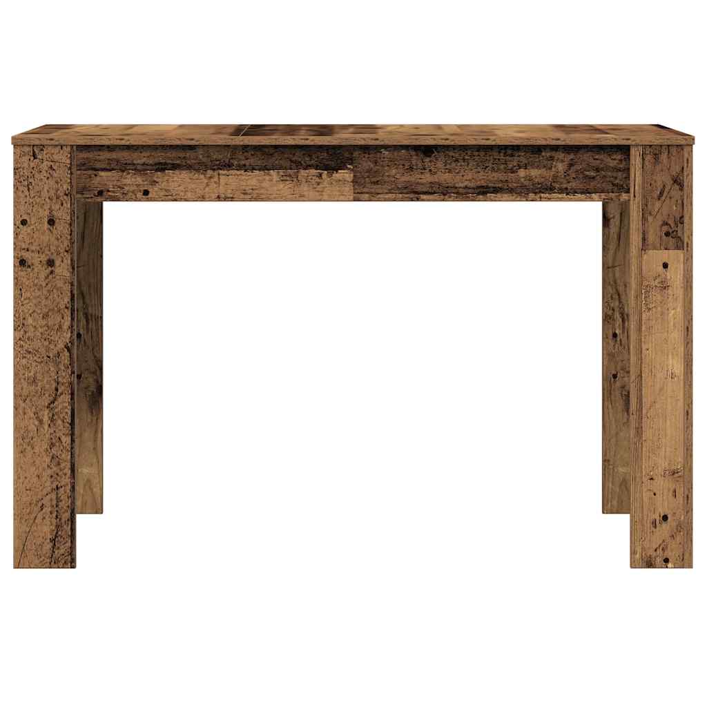 vidaXL Masă de bucătărie, lemn vechi, 120 x 60 x 76 cm, PAL