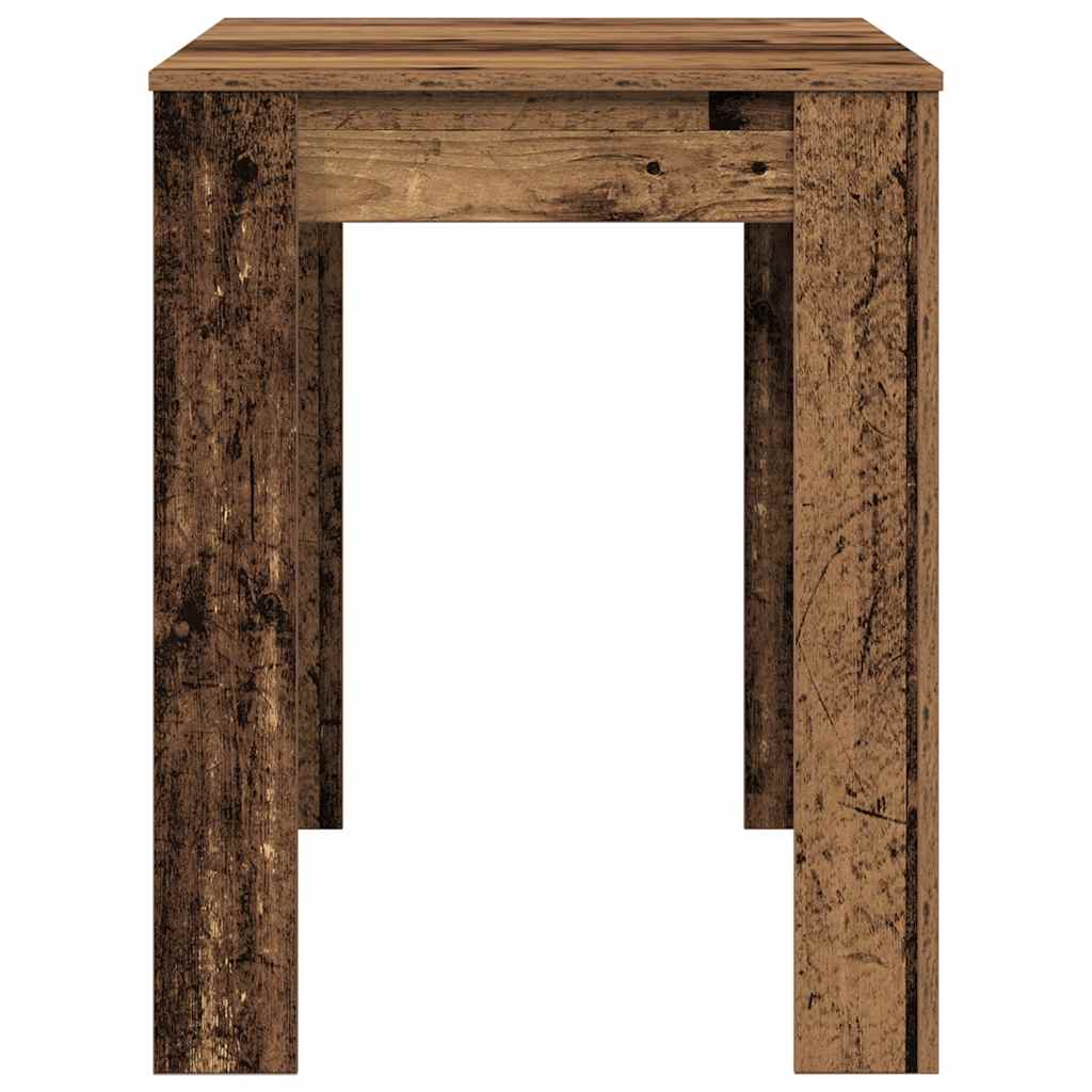 vidaXL Masă de bucătărie, lemn vechi, 120 x 60 x 76 cm, PAL