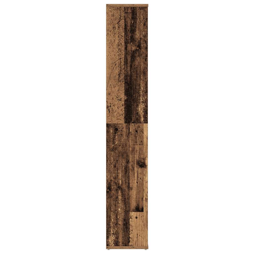 vidaXL Separator cameră/Bibliotecă, Lemn vechi, 100x24x140 cm, PAL vidaXL Separator cameră/Bibliotecă, Lemn vechi, 100x24x140 cm, PAL
