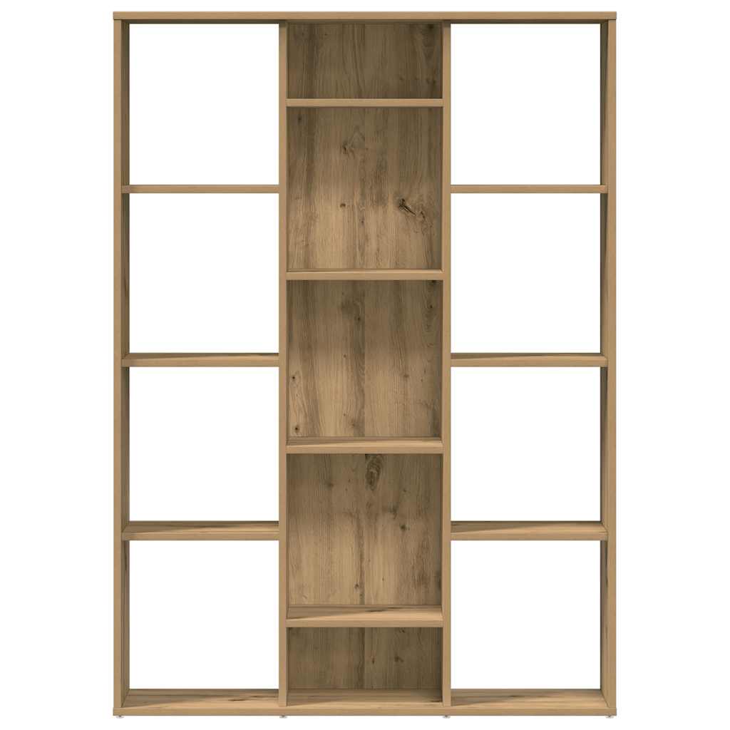 vidaXL Separator cameră/Bibliotecă, Stejar artizanal 100x24x140 cm PAL