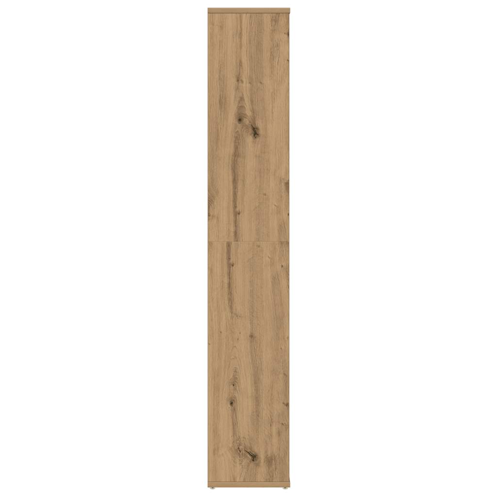 vidaXL Separator cameră/Bibliotecă, Stejar artizanal 100x24x140 cm PAL