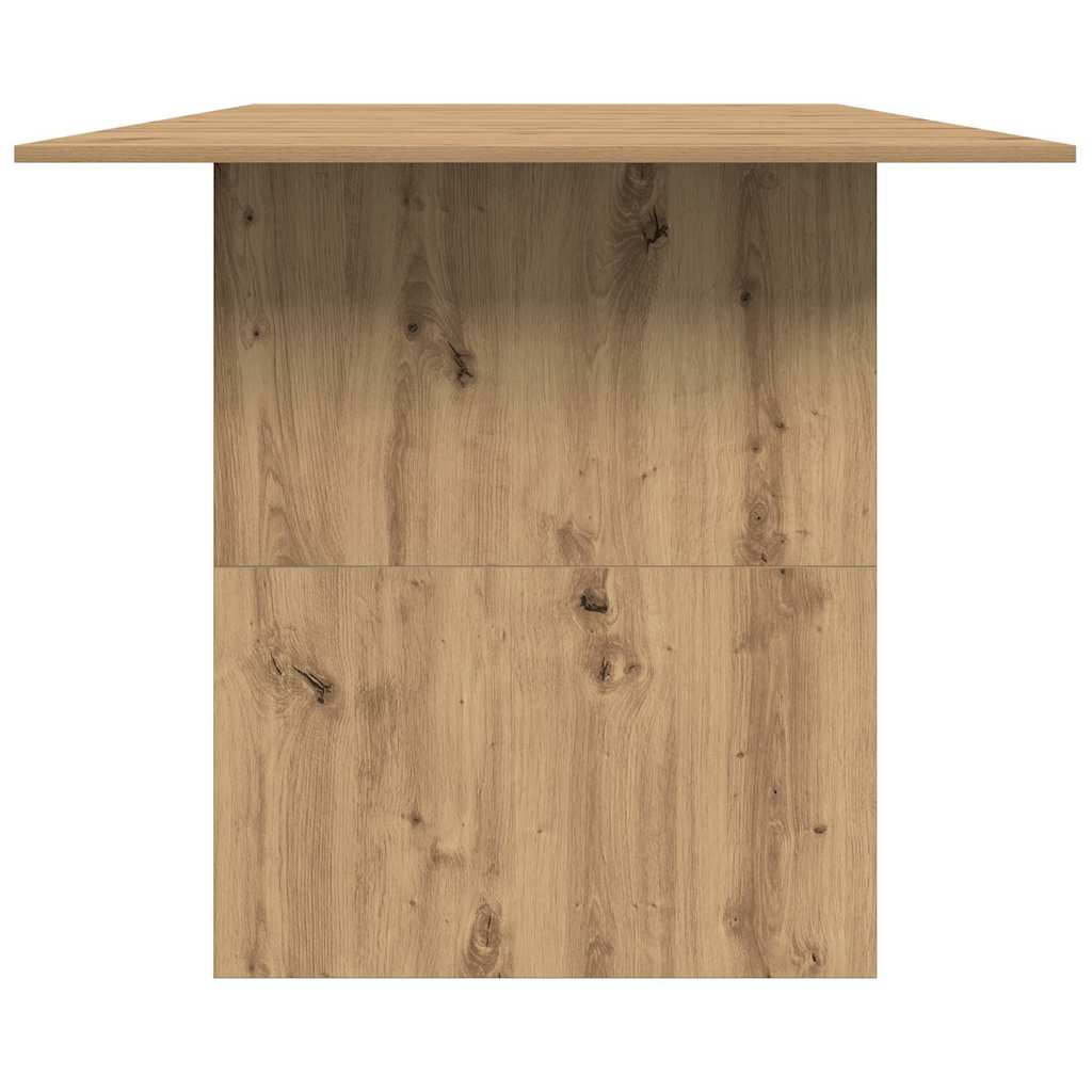 vidaXL Masă de bucătărie, Stejar artizanal 180x90x76 cm lemn prelucrat