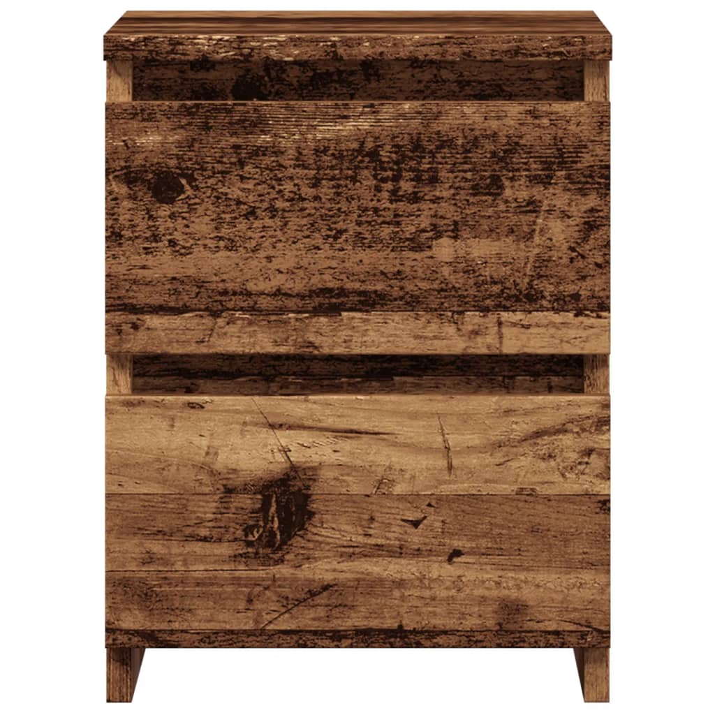 vidaXL Noptiere, 2 buc., lemn vechi, 30x30x40 cm, lemn prelucrat vidaXL Noptiere, 2 buc., lemn vechi, 30x30x40 cm, lemn prelucrat