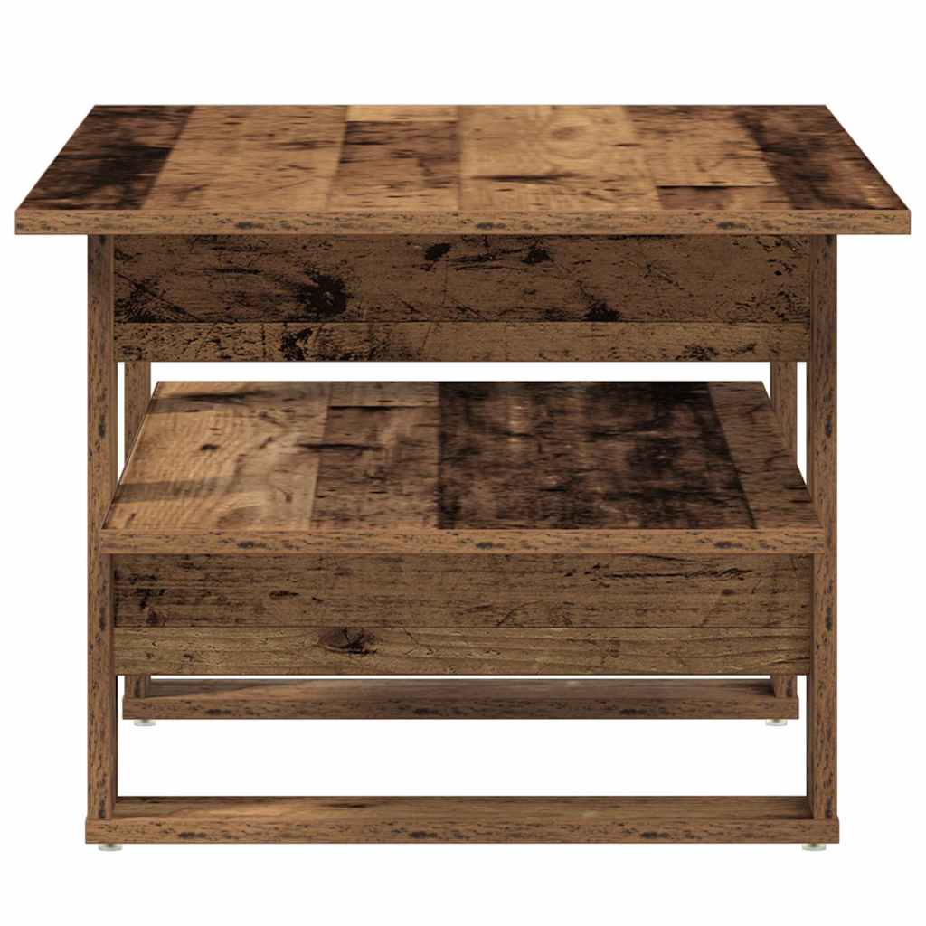 vidaXL Măsuță de cafea, lemn vechi, 102x55x42 cm, lemn prelucrat vidaXL Măsuță de cafea, lemn vechi, 102x55x42 cm, lemn prelucrat