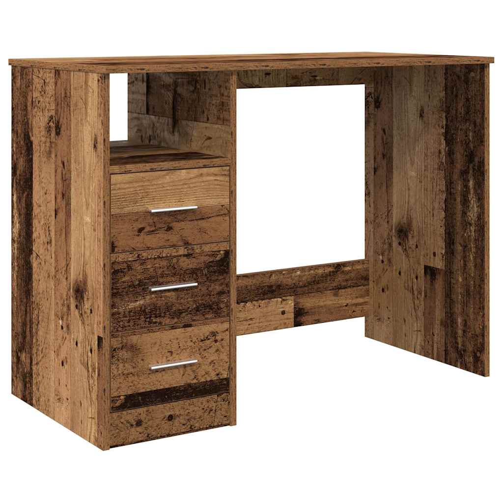 vidaXL Birou, lemn vechi, 102x76x50 cm, lemn prelucrat vidaXL Birou, lemn vechi, 102x76x50 cm, lemn prelucrat