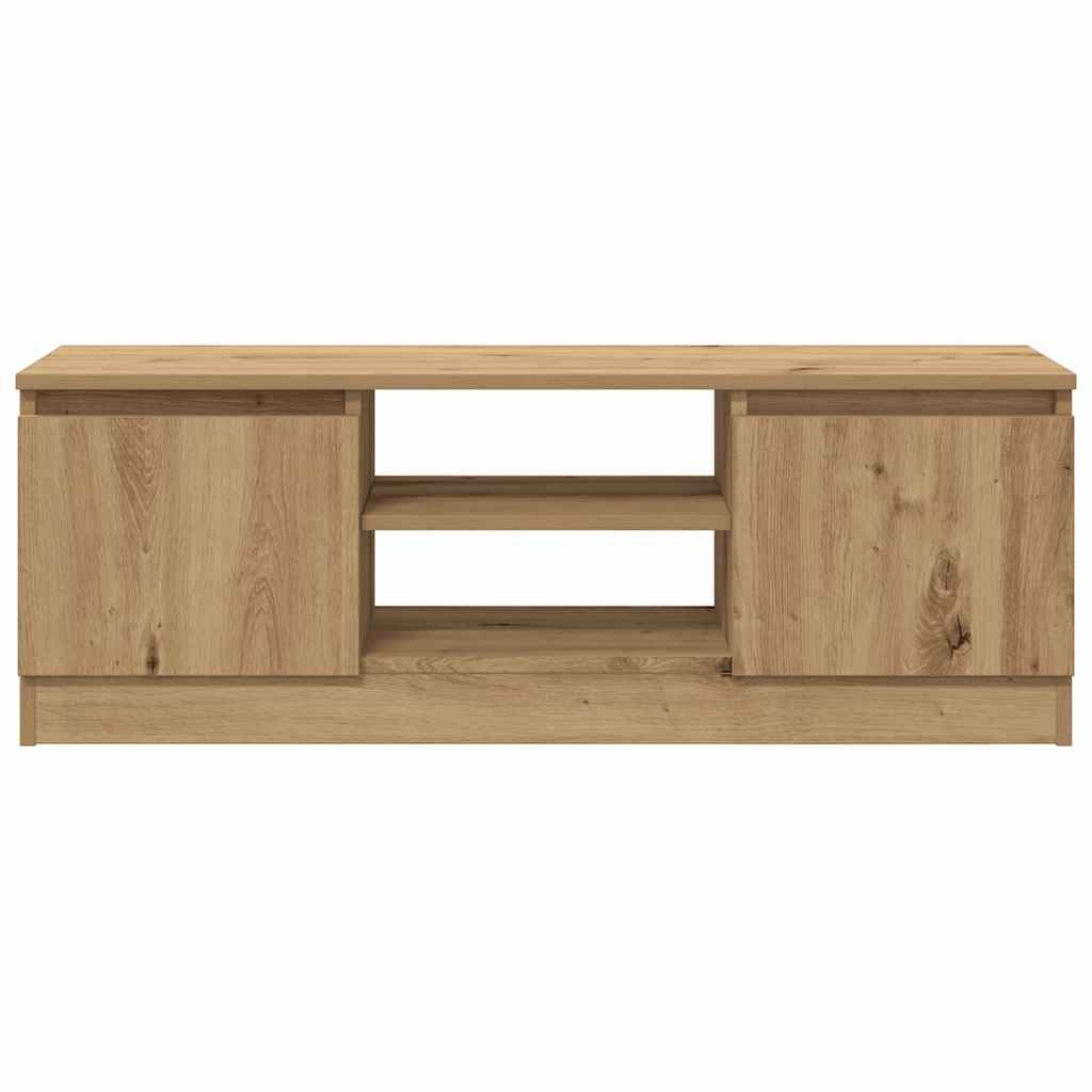 vidaXL Dulap TV, stejar artizanal, 102x30x36 cm, lemn prelucrat