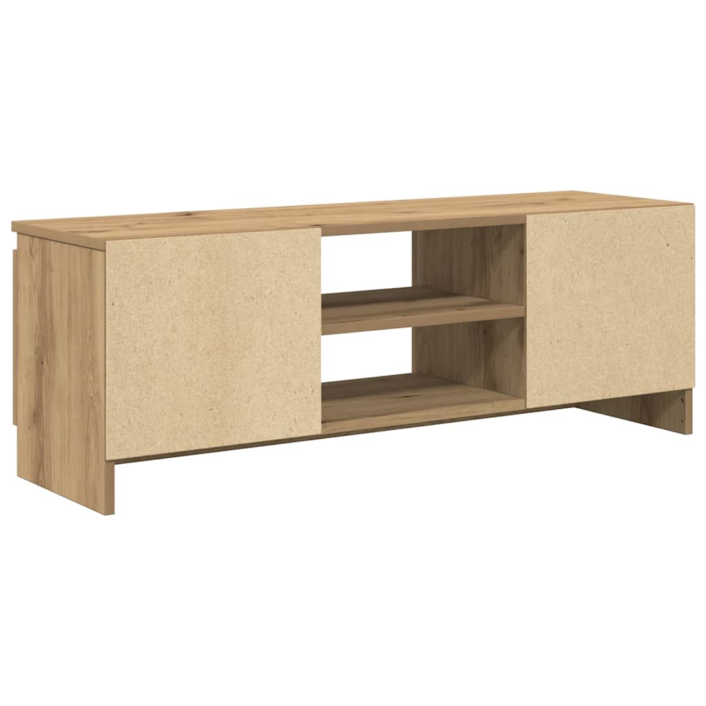 vidaXL Dulap TV, stejar artizanal, 102x30x36 cm, lemn prelucrat