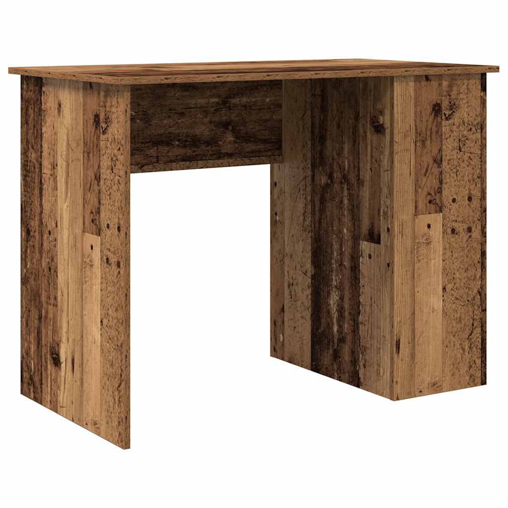 vidaXL Birou, lemn vechi,100x55x75 cm, lemn prelucrat
