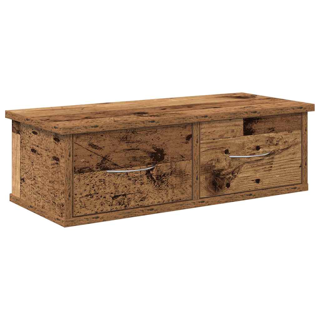 vidaXL Dulap de perete, lemn învechit, 60x26x18,5 cm, lemn prelucrat vidaXL Dulap de perete, lemn învechit, 60x26x18,5 cm, lemn prelucrat