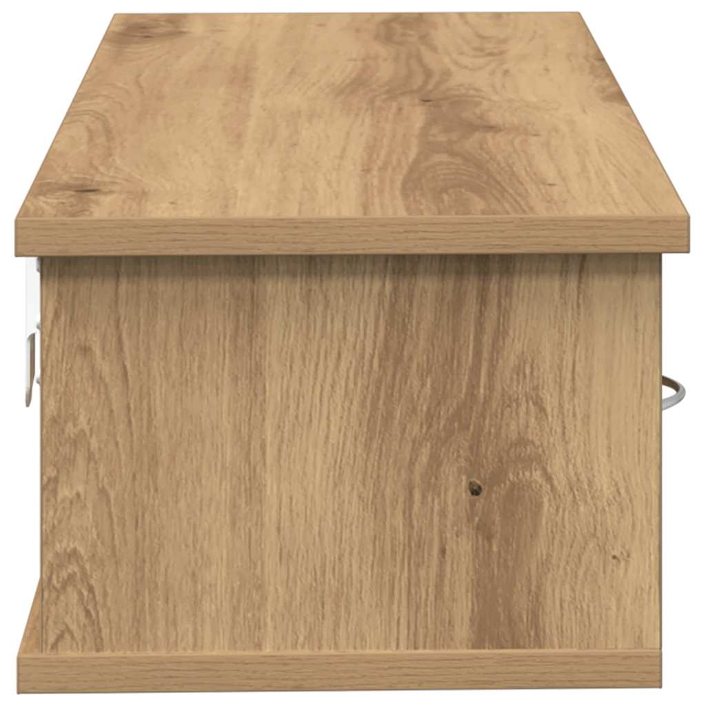 vidaXL Dulap de perete, Stejar artizanal, 60x26x18,5 cm, lemn compozit