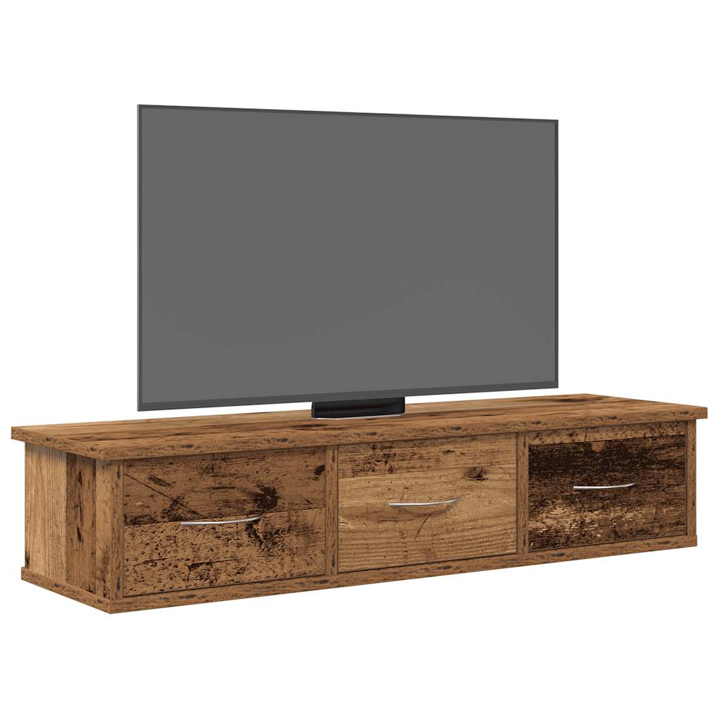 vidaXL Dulap de perete, lemn învechit, 88x26x18,5 cm, lemn prelucrat vidaXL Dulap de perete, lemn învechit, 88x26x18,5 cm, lemn prelucrat