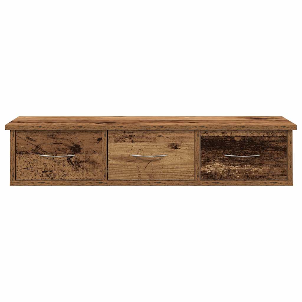 vidaXL Dulap de perete, lemn învechit, 88x26x18,5 cm, lemn prelucrat vidaXL Dulap de perete, lemn învechit, 88x26x18,5 cm, lemn prelucrat