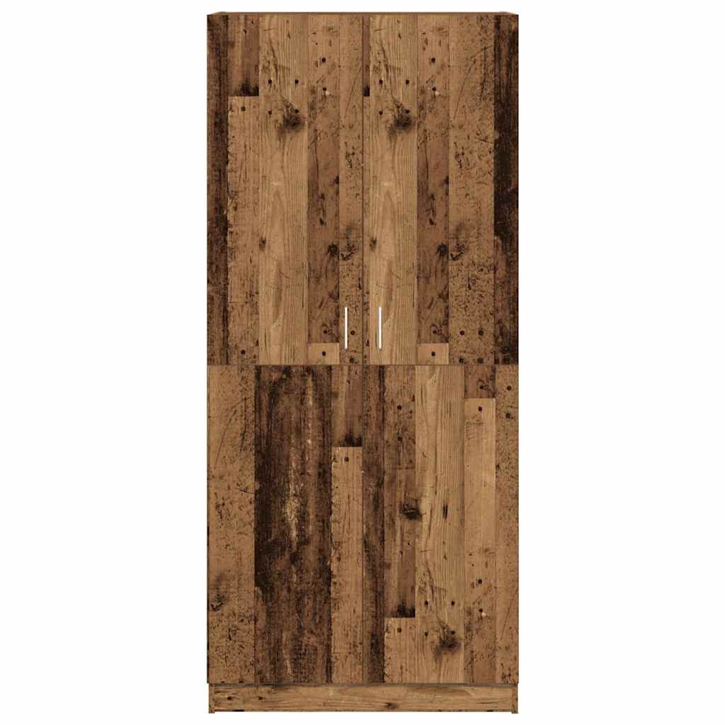 vidaXL Șifonier, Lemn vechi, 80x52x180 cm, lemn prelucrat