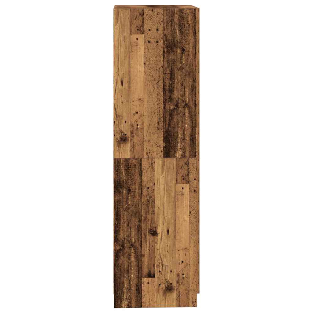 vidaXL Șifonier, Lemn vechi, 80x52x180 cm, lemn prelucrat