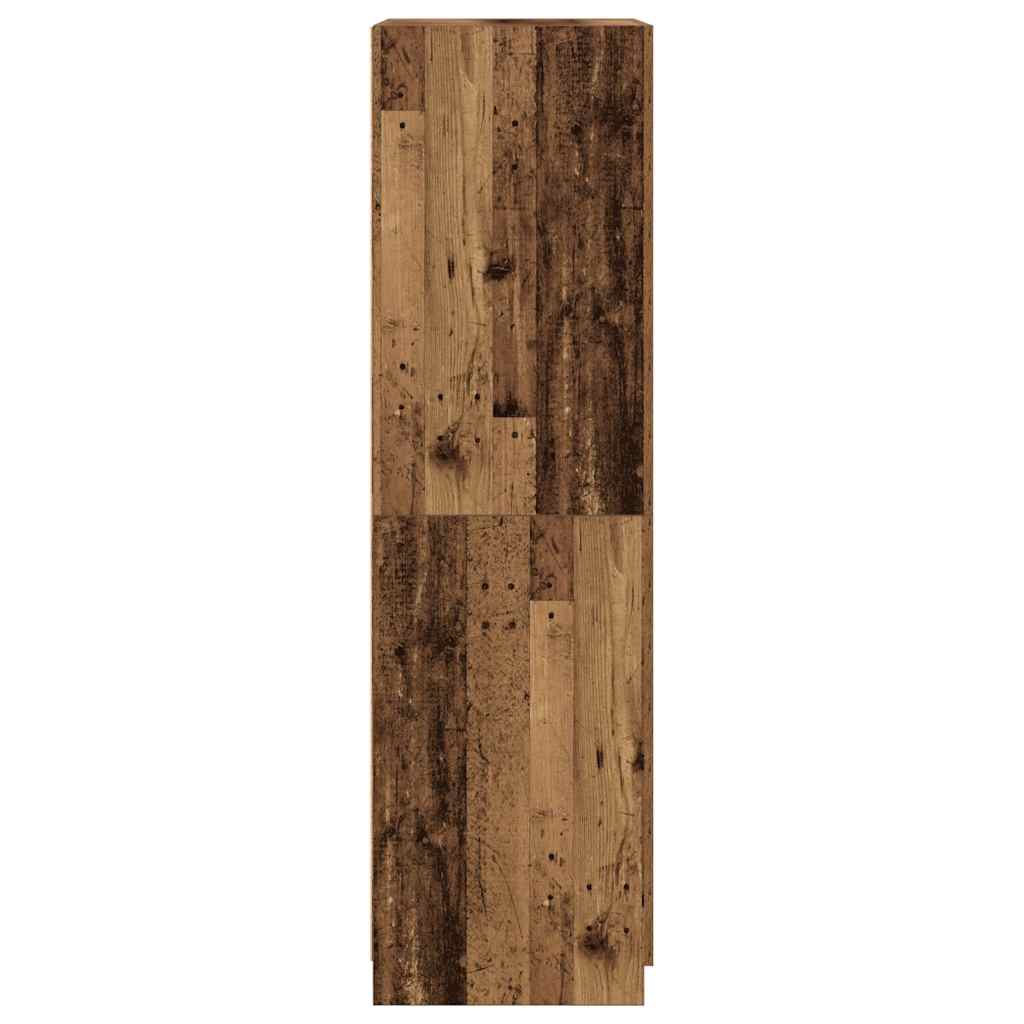 vidaXL Șifonier, Lemn vechi, 80x52x180 cm, lemn prelucrat vidaXL Șifonier, Lemn vechi, 80x52x180 cm, lemn prelucrat