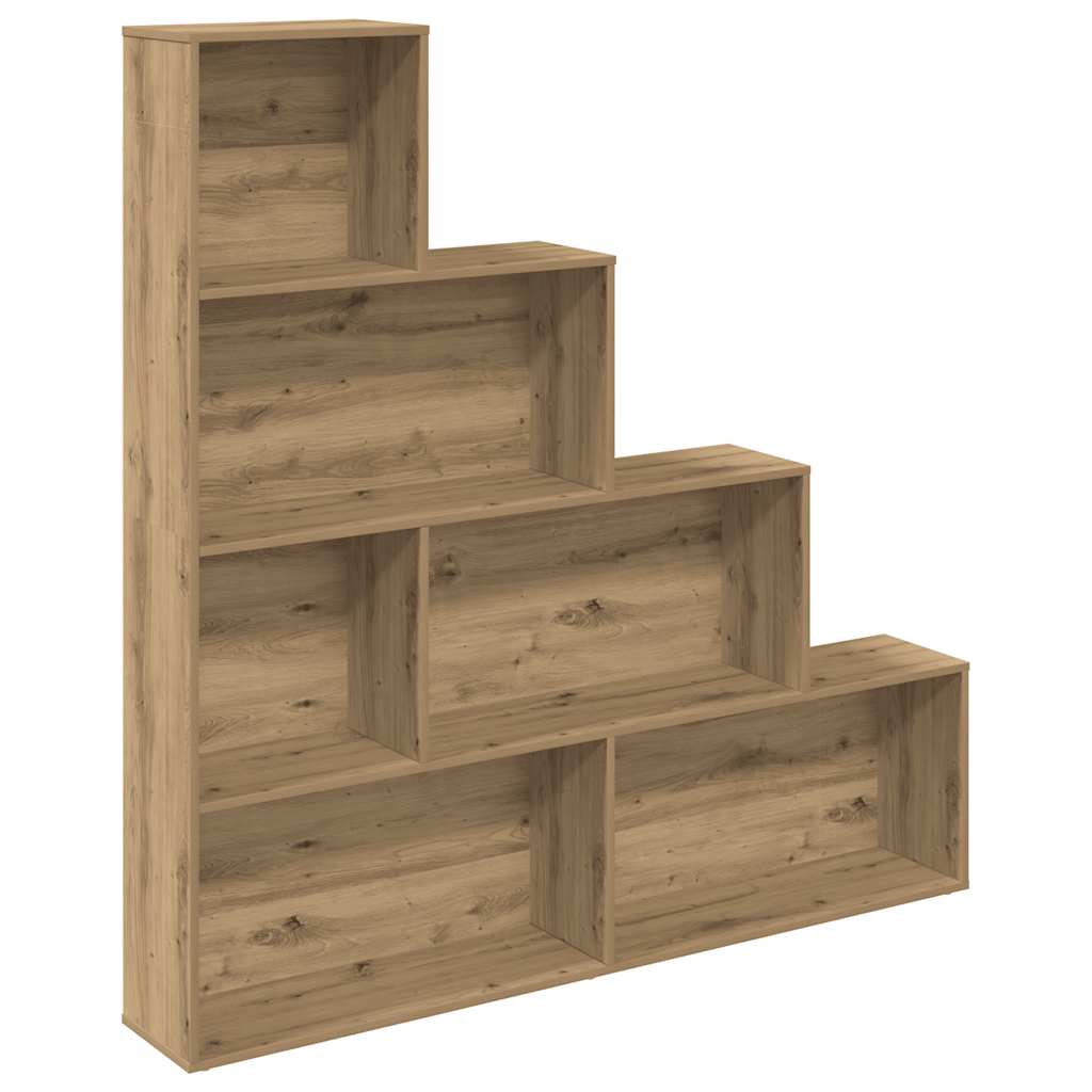 vidaXL Bibliotecă, stejar artizanal,157x24x160 cm, lemn prelucrat vidaXL Bibliotecă, stejar artizanal,157x24x160 cm, lemn prelucrat