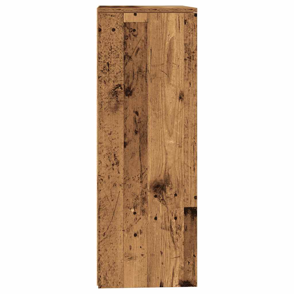 vidaXL Servantă cu 6 sertare, Lemn vechi, 50 x 34 x 96 cm, PAL