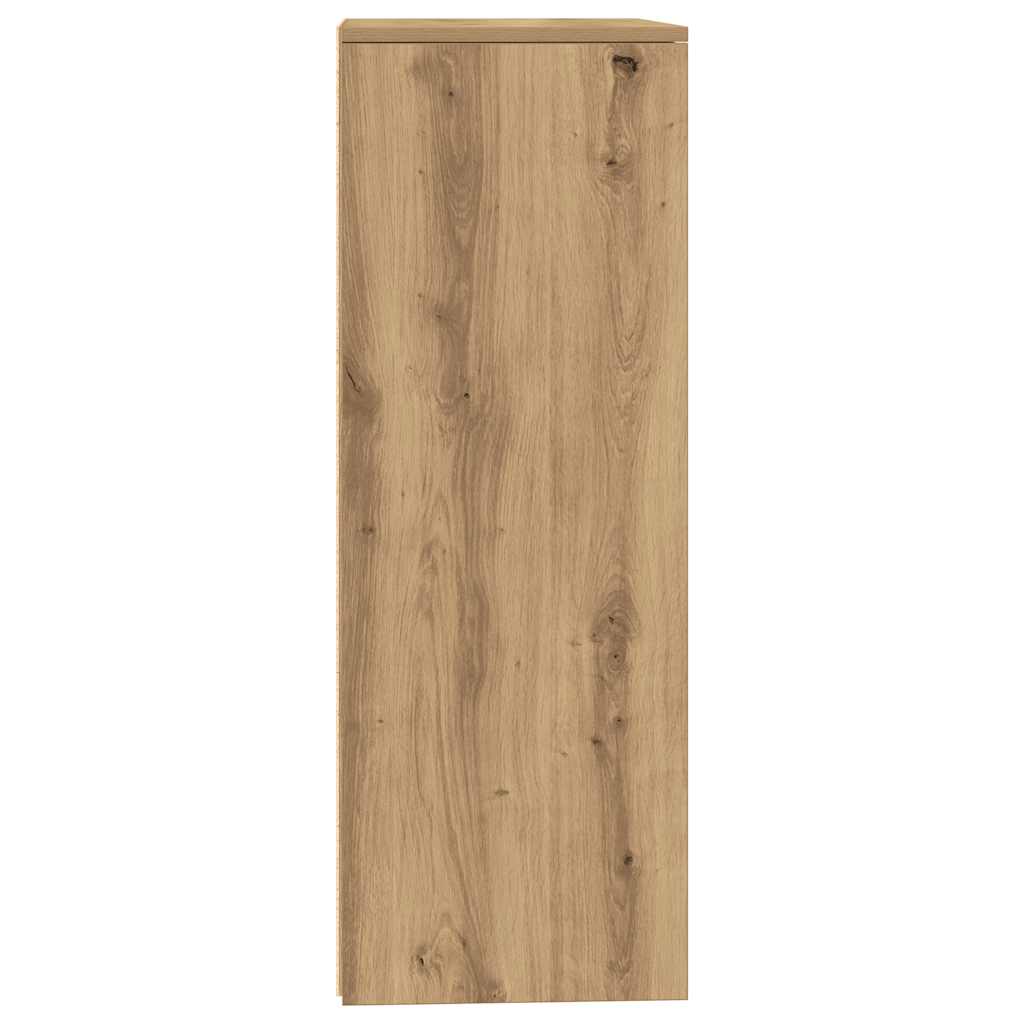 vidaXL Servantă cu 6 sertare, Stejar artizanal, 50 x 34 x 96 cm, PAL