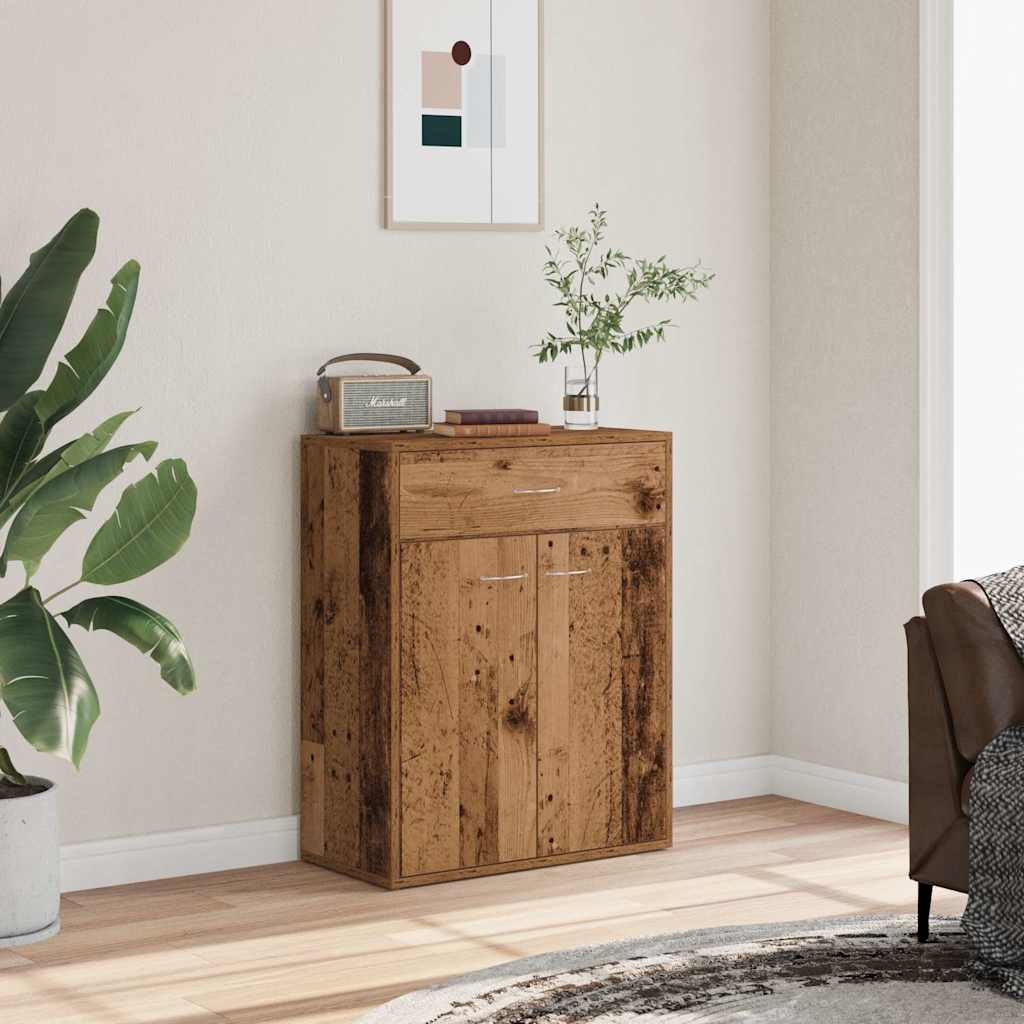 vidaXL Bufetă din lemn vechi 60x30x75 cm din lemn prelucrat