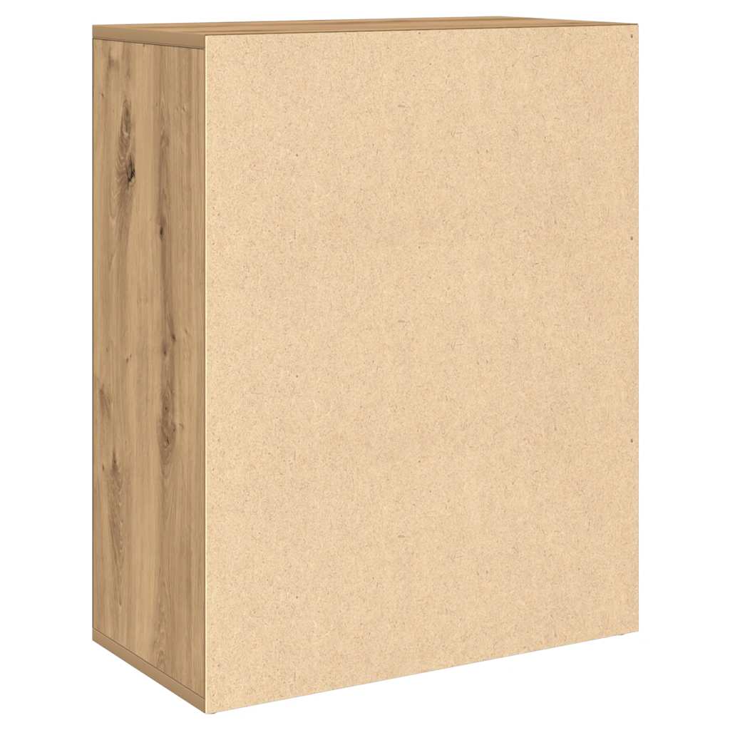 vidaXL Dulap, stejar artizanal, 60x30x75 cm, lemn prelucrat