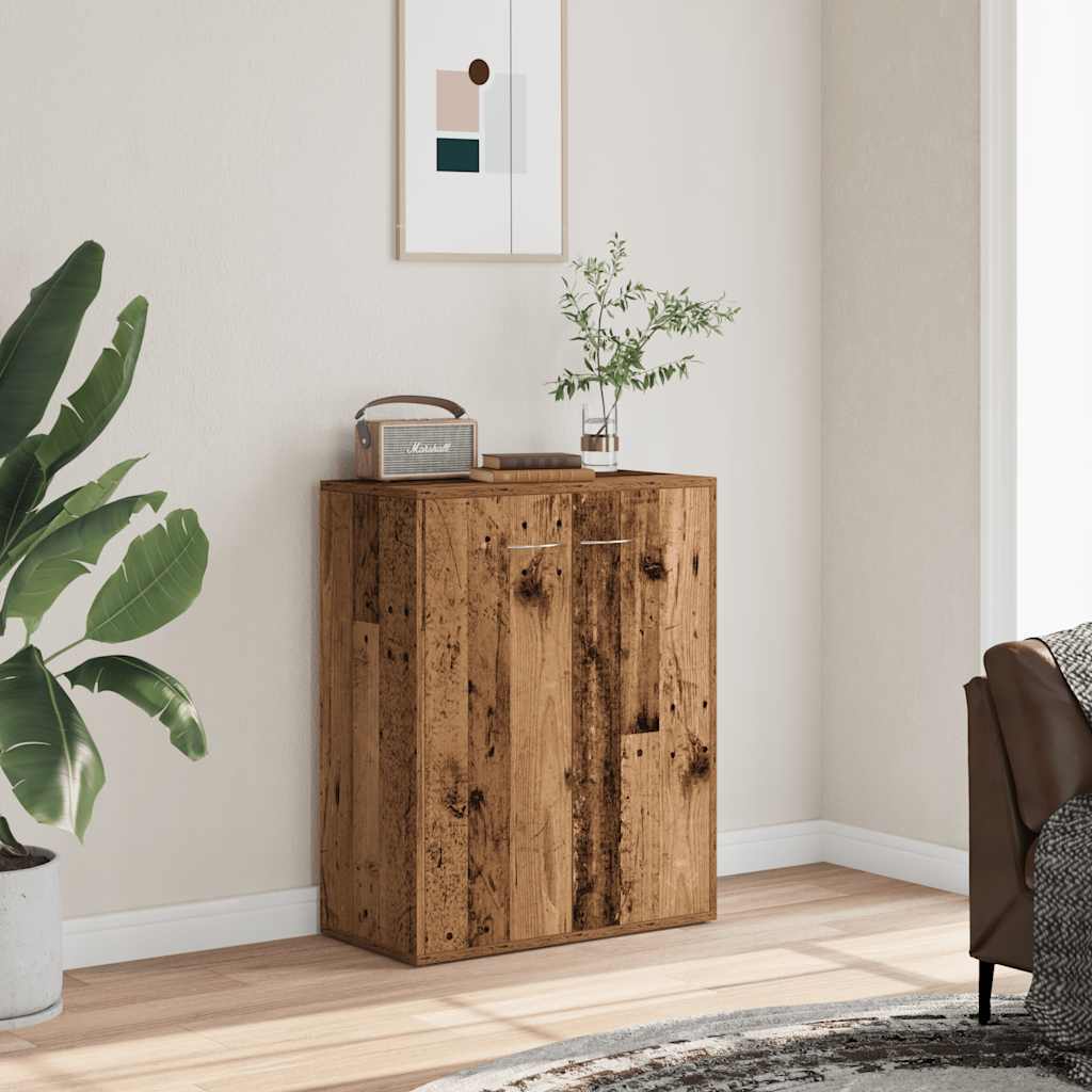 vidaXL Bufetă din lemn vechi 60x30x75 cm din lemn prelucrat