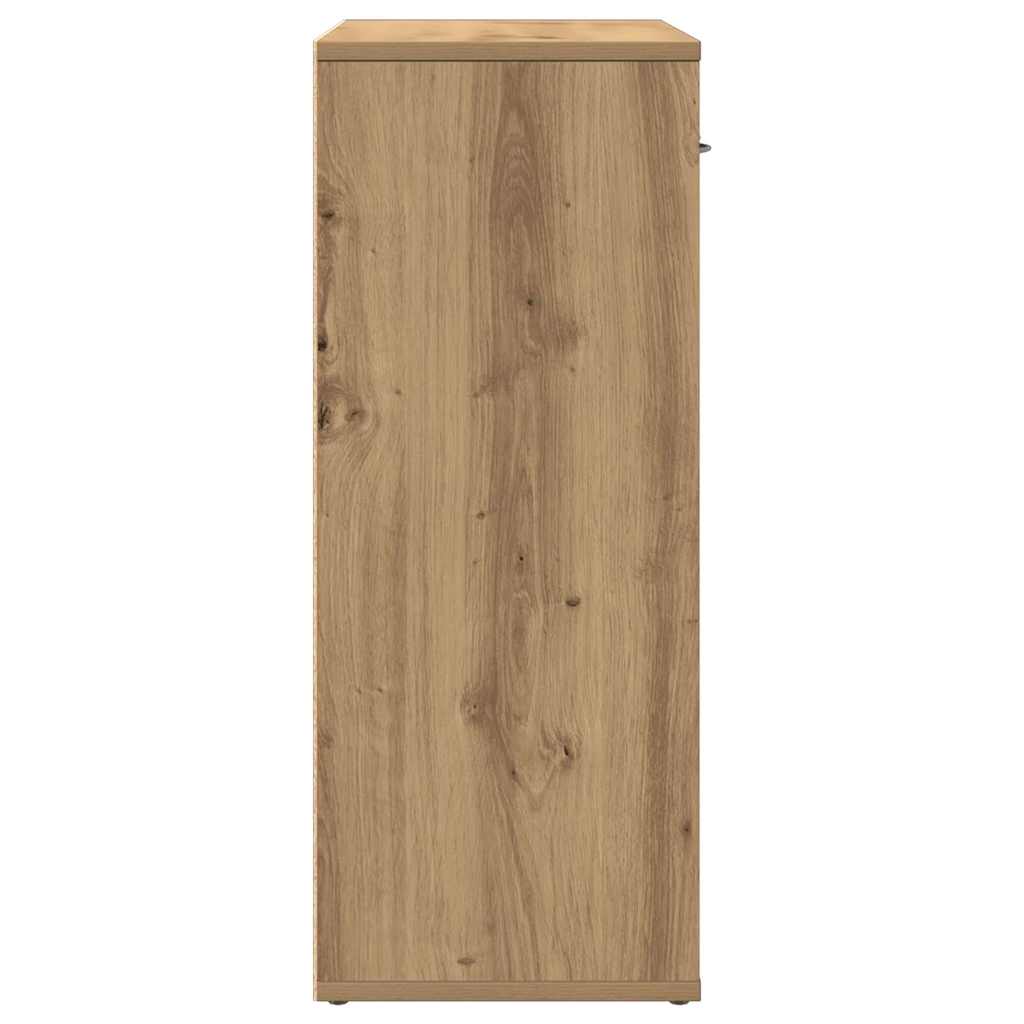 vidaXL Dulap, stejar artizanal, 60x30x75 cm, lemn prelucrat