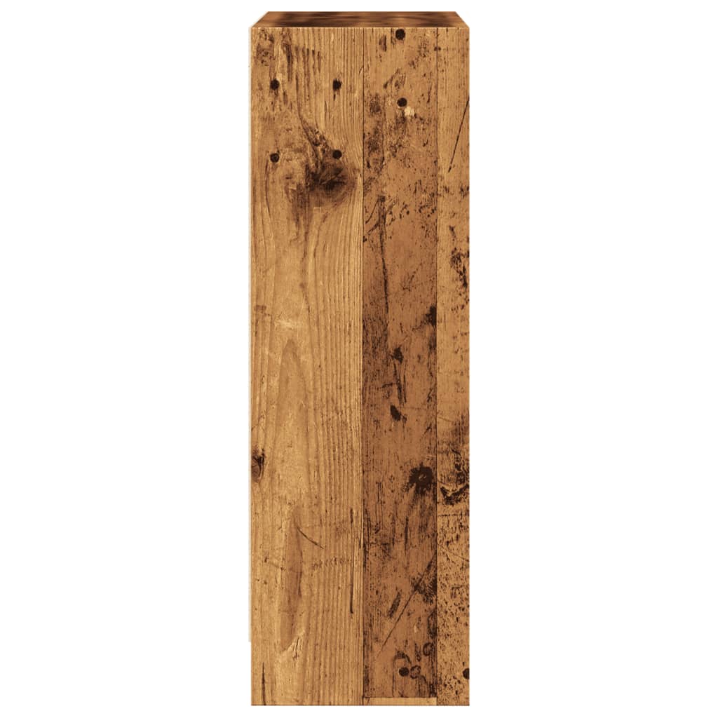vidaXL Bibliotecă, lemn vechi, 60x24x76 cm, lemn prelucrat vidaXL Bibliotecă, lemn vechi, 60x24x76 cm, lemn prelucrat