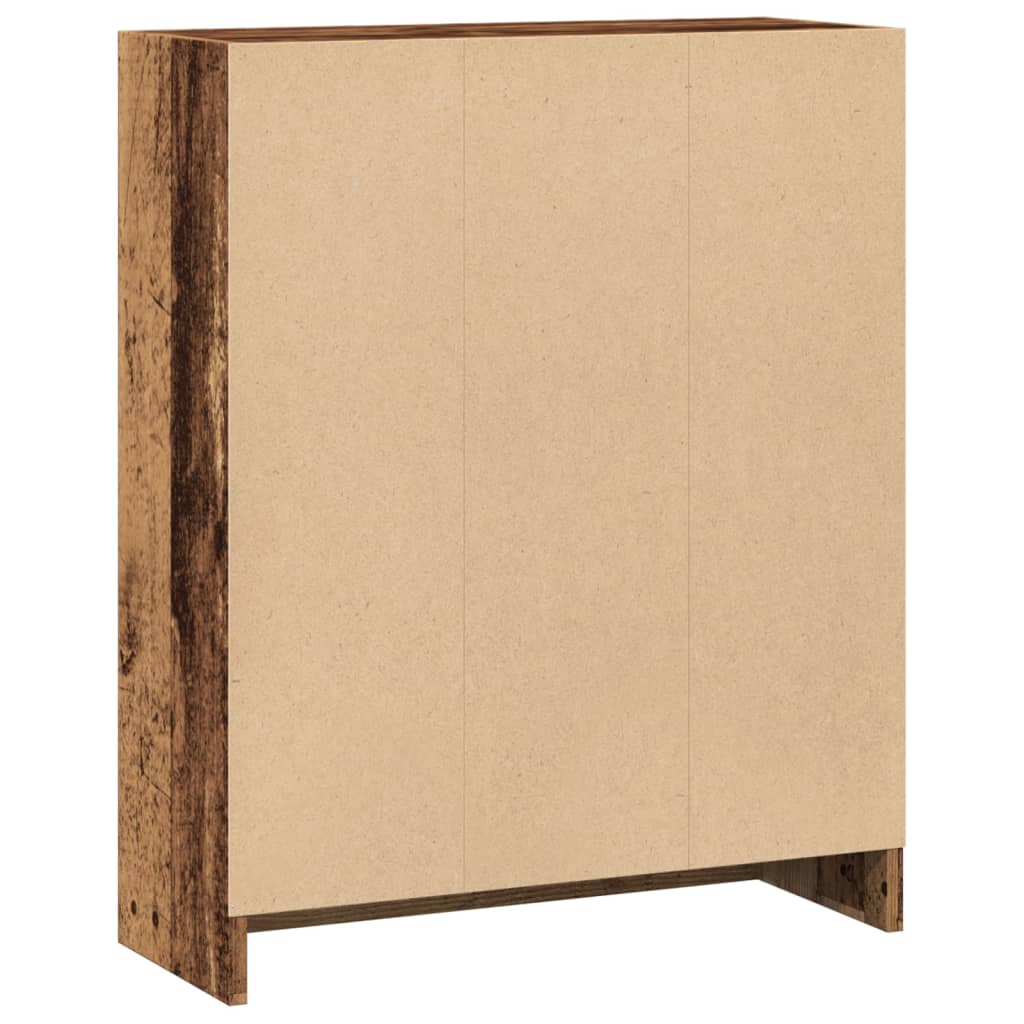 vidaXL Bibliotecă, lemn vechi, 60x24x76 cm, lemn prelucrat vidaXL Bibliotecă, lemn vechi, 60x24x76 cm, lemn prelucrat
