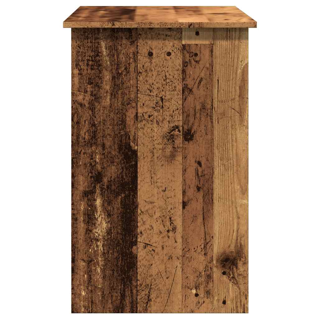 vidaXL Birou, lemn vechi, 100x50x76 cm, lemn prelucrat