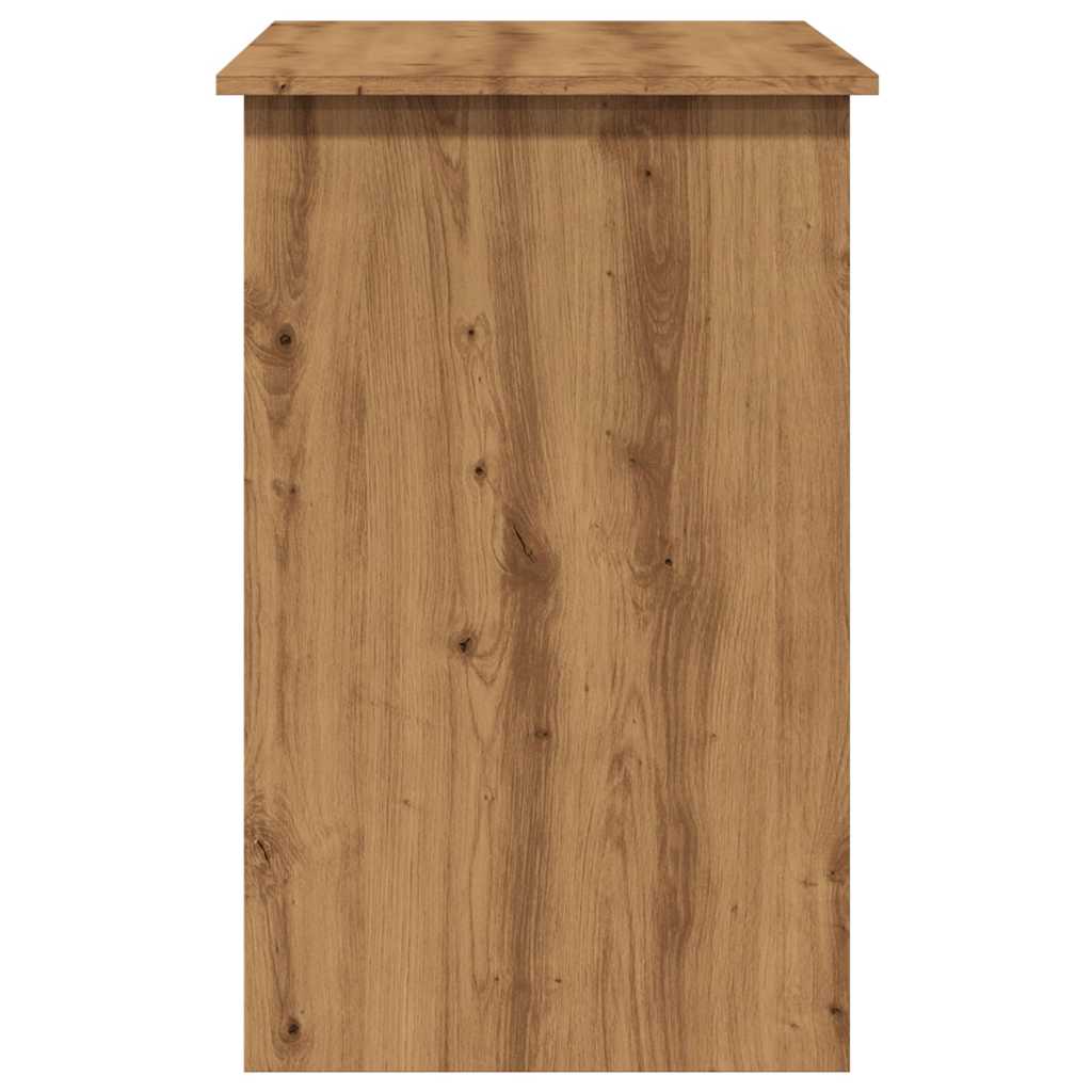 vidaXL Birou, stejar artizanal, 100x50x76 cm, lemn prelucrat