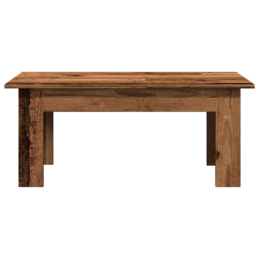vidaXL Măsuță de cafea, Lemn vechi, 100 x 60 x 42 cm, PAL vidaXL Măsuță de cafea, Lemn vechi, 100 x 60 x 42 cm, PAL