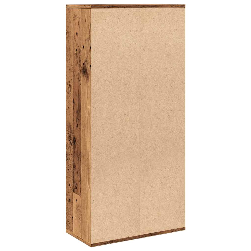 vidaXL Bibliotecă, lemn vechi, 50x25x104 cm vidaXL Bibliotecă, lemn vechi, 50x25x104 cm
