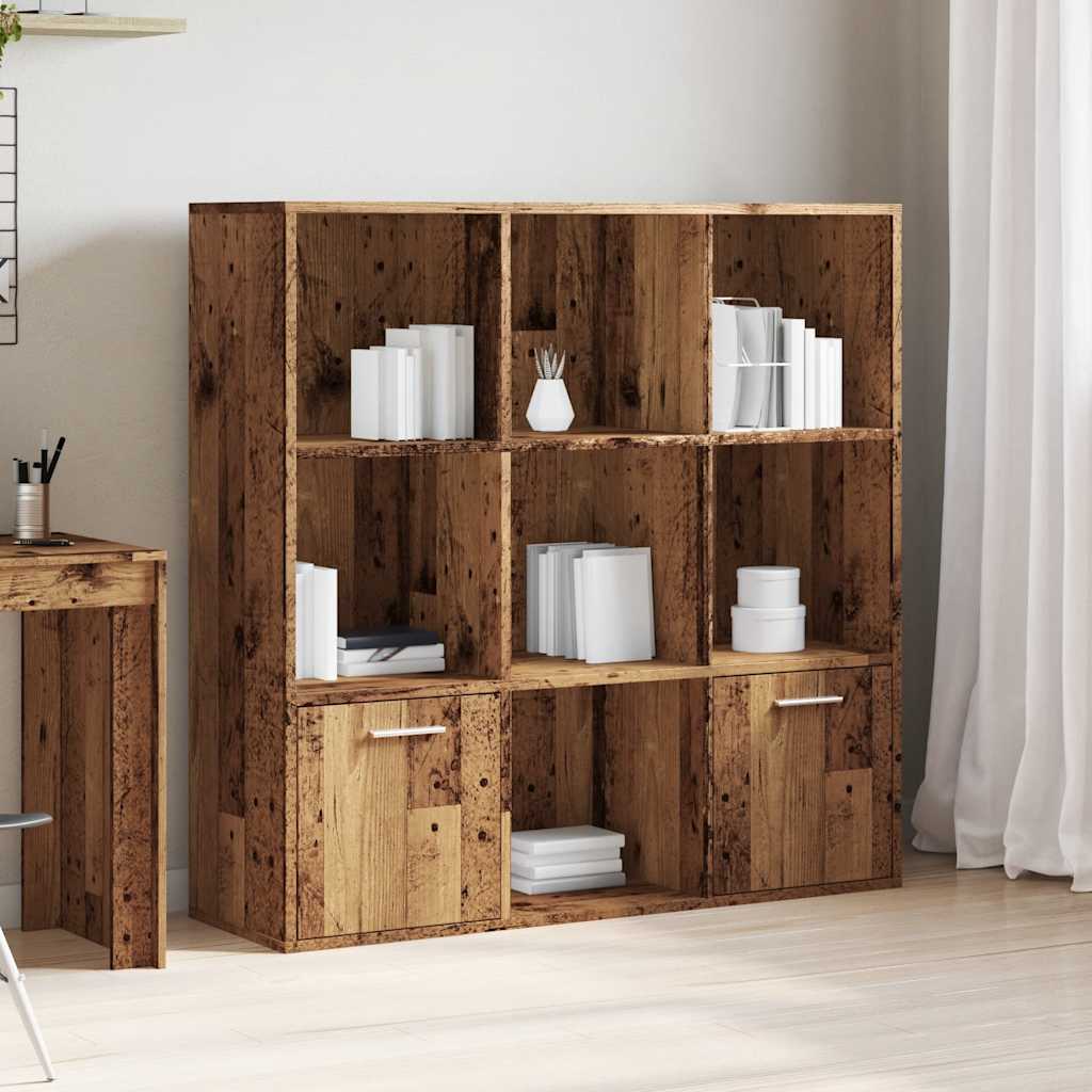 vidaXL Bibliotecă, lemn vechi, 98x29x97,5 cm, lemn prelucrat vidaXL Bibliotecă, lemn vechi, 98x29x97,5 cm, lemn prelucrat