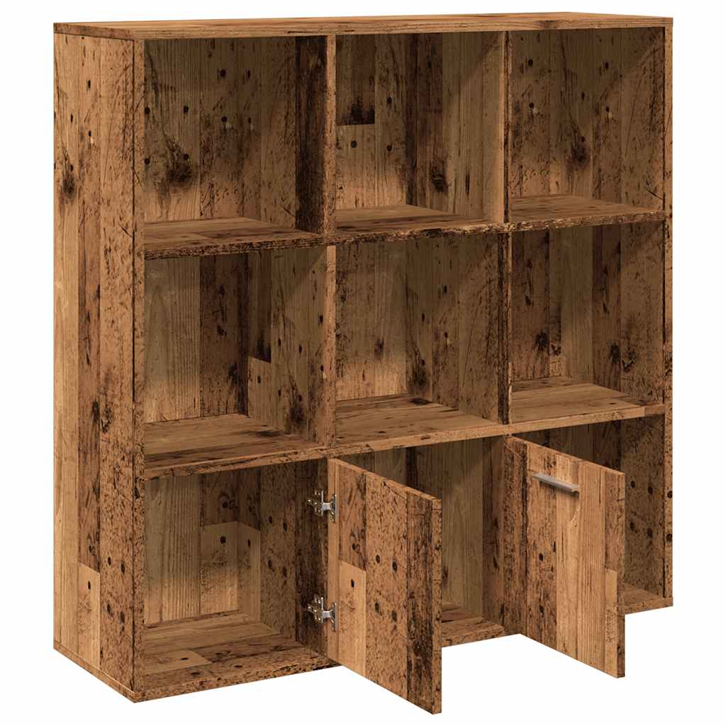 vidaXL Bibliotecă, lemn vechi, 98x29x97,5 cm, lemn prelucrat vidaXL Bibliotecă, lemn vechi, 98x29x97,5 cm, lemn prelucrat