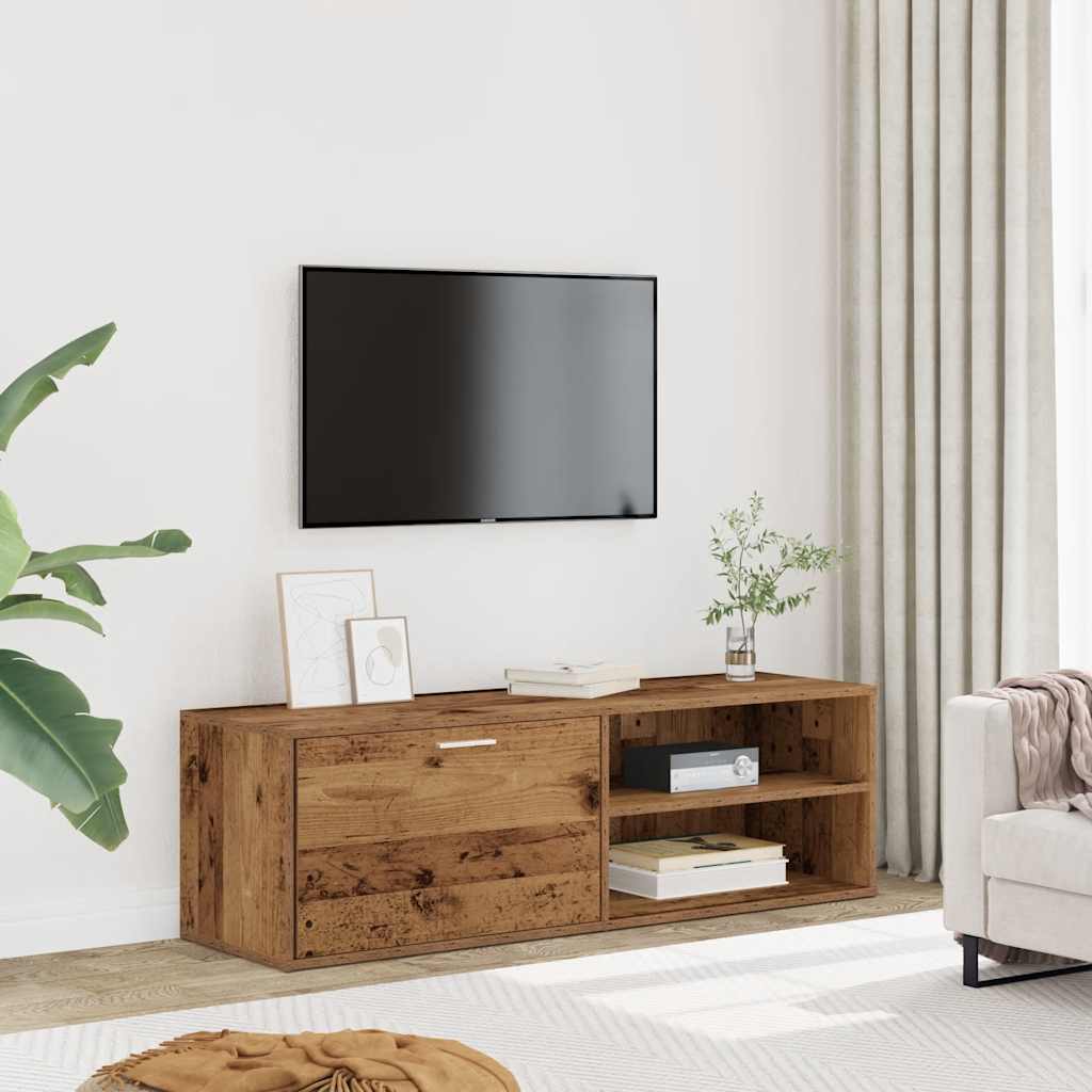 vidaXL Dulap TV Lemn vechi 120x34x37 cm Lemn prelucrat