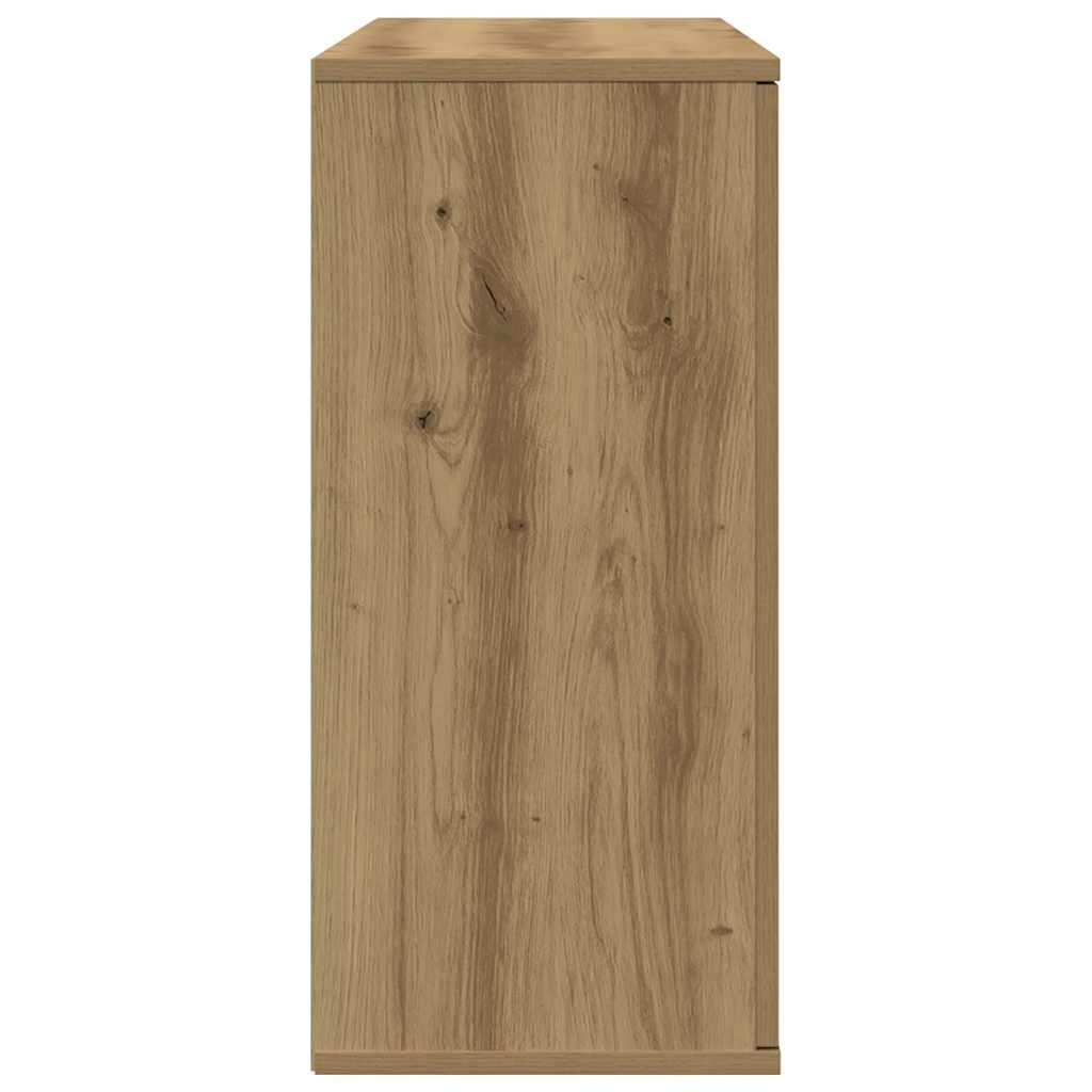 vidaXL Servantă, stejar artizanal, 90x29,5x65 cm, lemn prelucrat