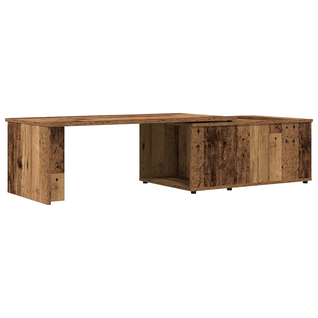 vidaXL Măsuță de cafea, lemn vechi, 150 x 50 x 35 cm, PAL vidaXL Măsuță de cafea, lemn vechi, 150 x 50 x 35 cm, PAL