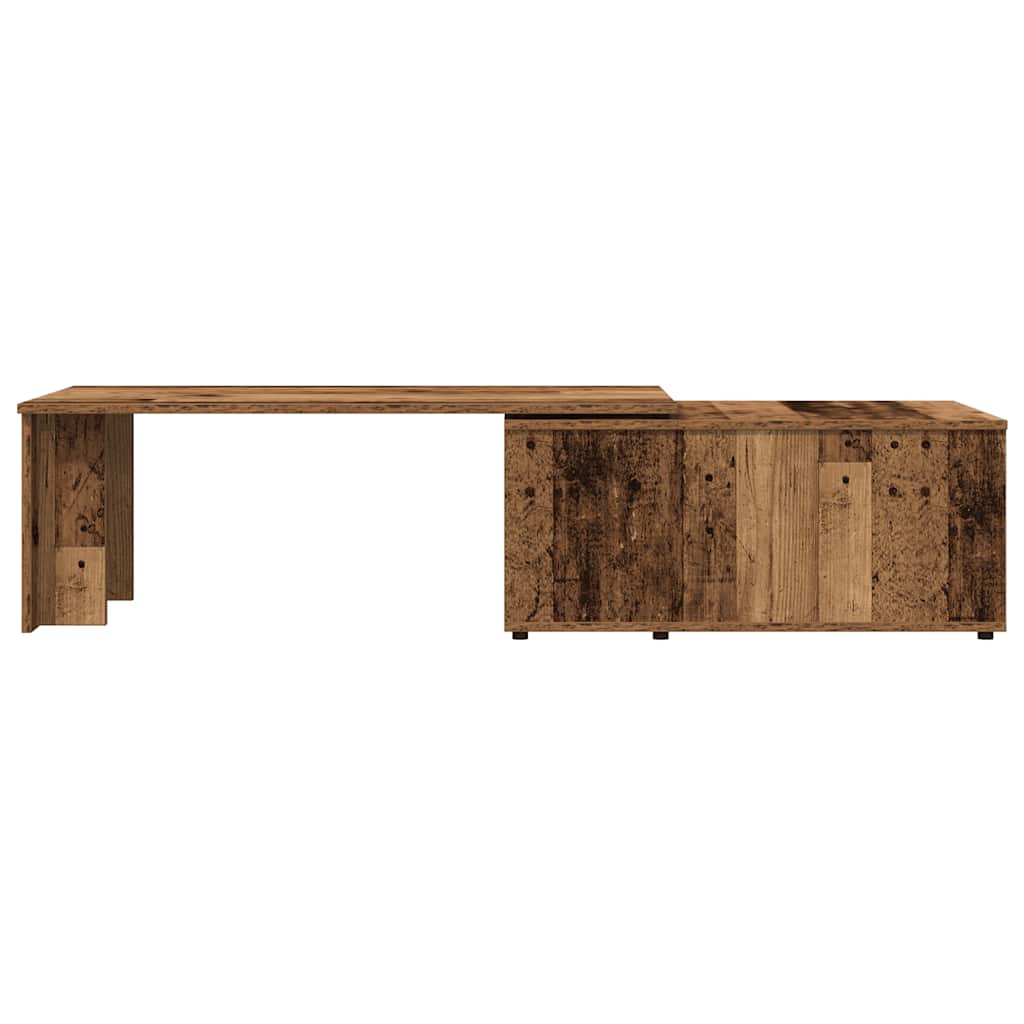 vidaXL Măsuță de cafea, lemn vechi, 150 x 50 x 35 cm, PAL vidaXL Măsuță de cafea, lemn vechi, 150 x 50 x 35 cm, PAL