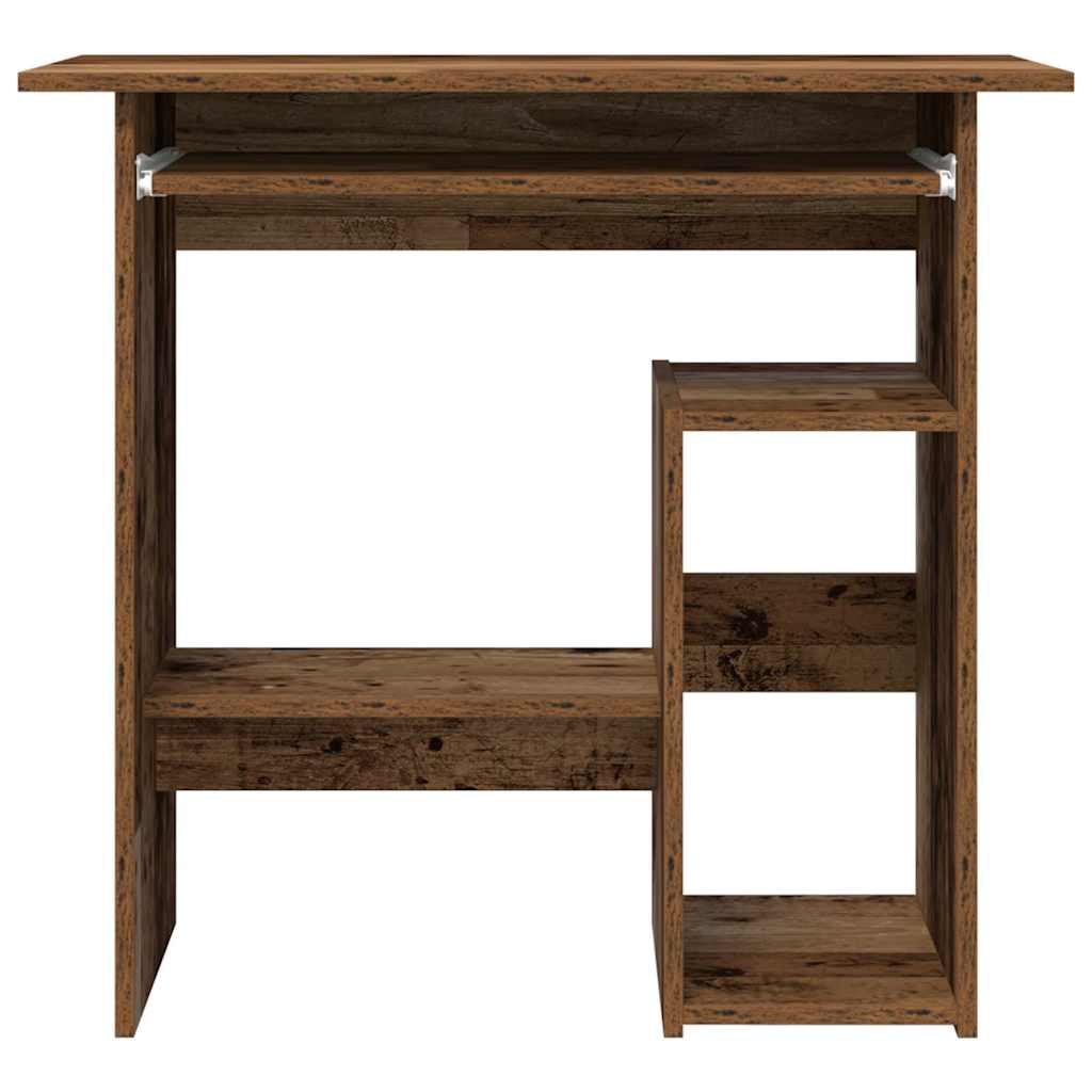 vidaXL Birou, lemn vechi, 80x45x74 cm, lemn prelucrat
