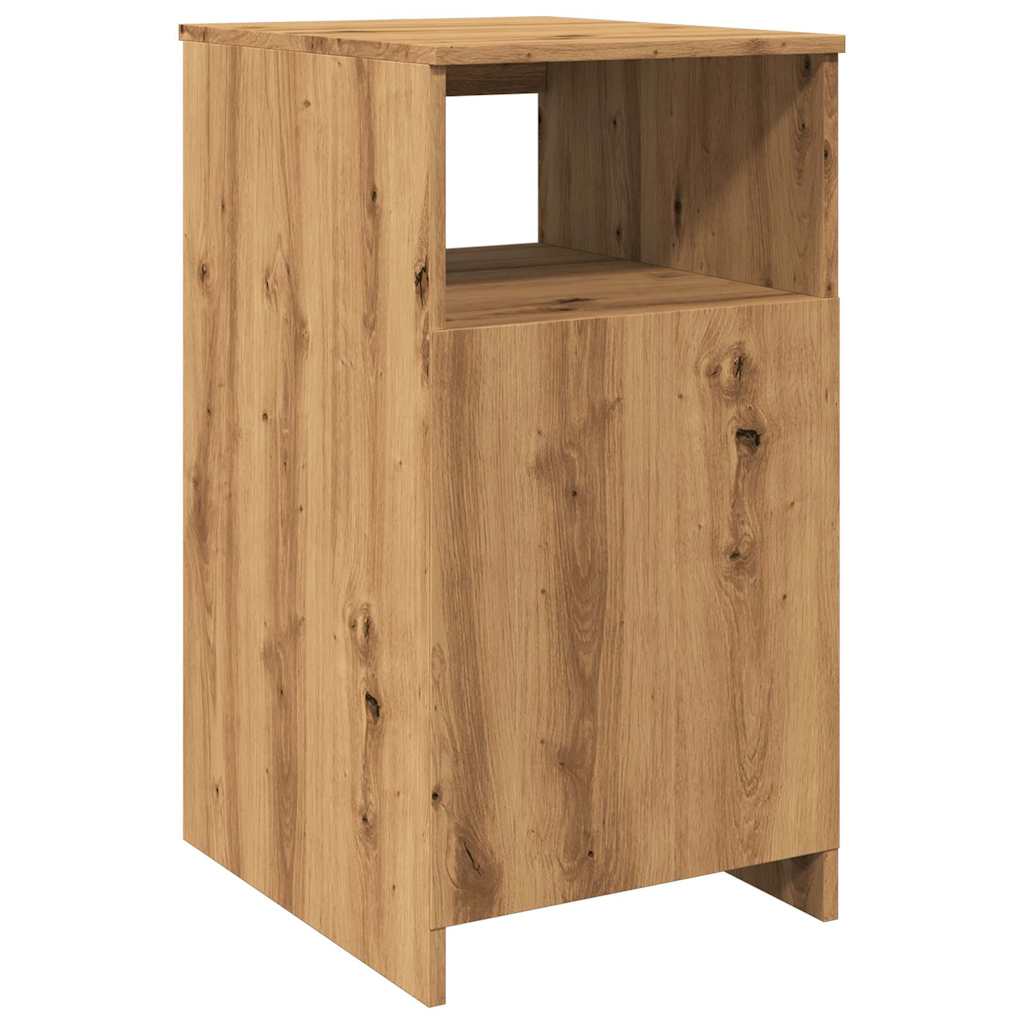 vidaXL Dulap cu sertar, stejar artizanal, 40x50x76 cm, lemn prelucrat
