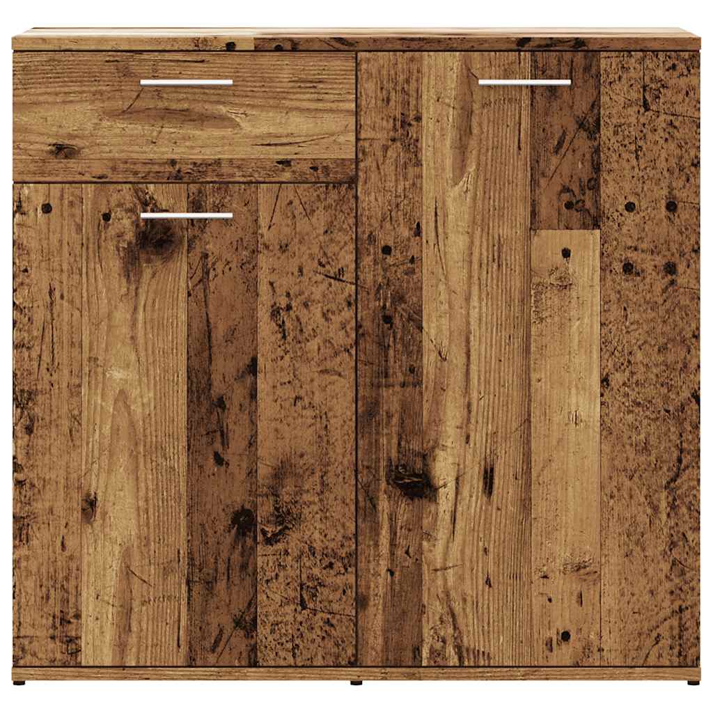 vidaXL Servantă, Lemn vechi, 80x36 x75 cm, PAL vidaXL Servantă, Lemn vechi, 80x36 x75 cm, PAL