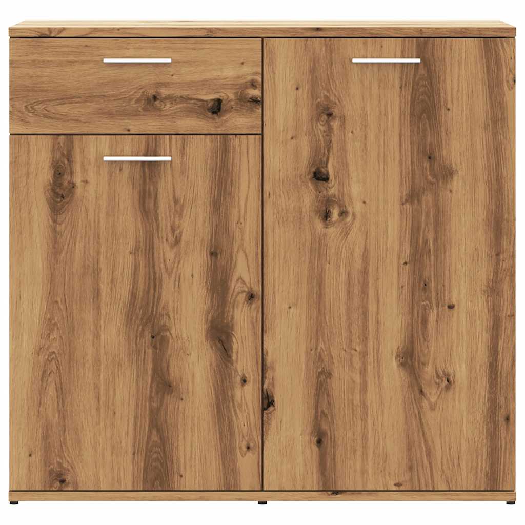 vidaXL Dulap, stejar artizanal, 80x36x75 cm, lemn prelucrat