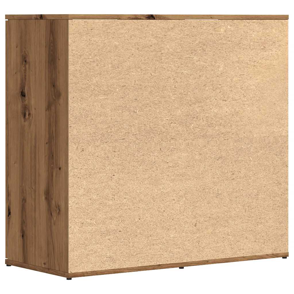 vidaXL Dulap, stejar artizanal, 80x36x75 cm, lemn prelucrat