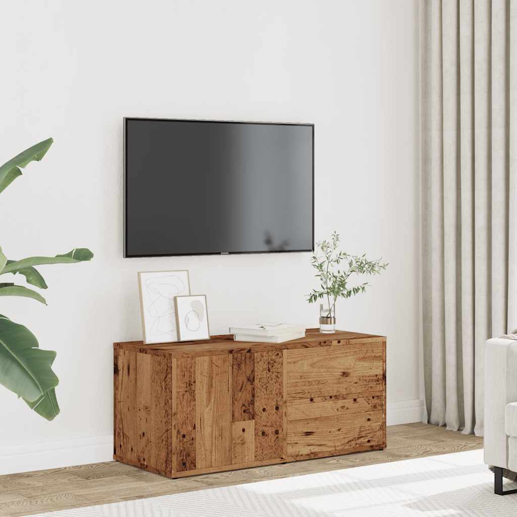 vidaXL Dulap TV Lemn vechi 80x34x35,5 cm Lemn prelucrat