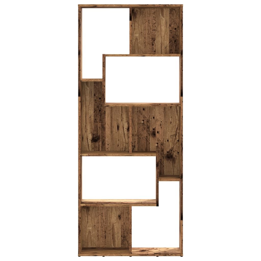 vidaXL Bibliotecă, lemn vechi, 67x24x161 cm, lemn prelucrat vidaXL Bibliotecă, lemn vechi, 67x24x161 cm, lemn prelucrat